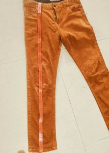 Corduroy Trousers .Camel color