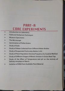 Biology Practical Class 12th Book