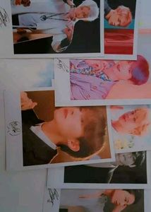 BTS photocards with Signature (Pack Of 16)