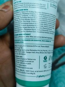 Plum SPF 50 Sunscreen