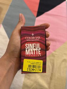 COLORBAR Sinful Matte Lipstick