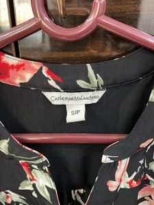 IMPORTED BLACK MIDI DRESS