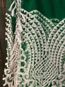 Emerald Green Saree