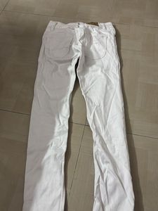 White Slim Fit Jeans