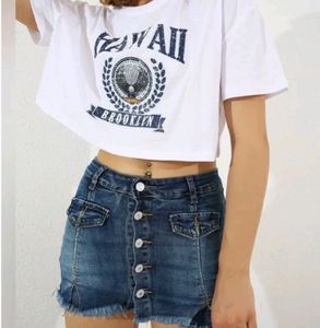 Oversized Crop Urbanic Tshirt