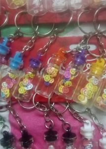 Six Doozens - 70 Plus Cute Bottle Keychains