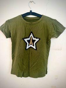Olive Star Paris Tee