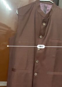 Maroon Nehru Vest
