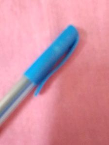 🆕Pouch New 🎆✨Blue Ball Pen Working