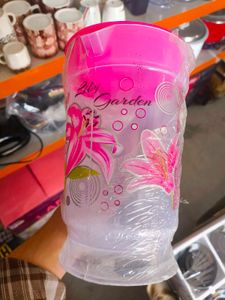 Floral Water Pitcher