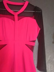 Chic Pink Bodycon Dress
