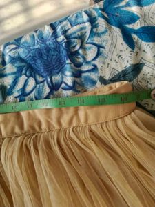 Heavy Flared Backless Choli Lehnga