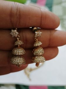 Rose Gold Necklace Set for any Party