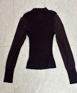 Babydoll knit top