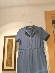 Blue Jumpsuit - Casual &amp; Chic