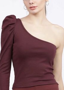 Stylish One-Shoulder Top