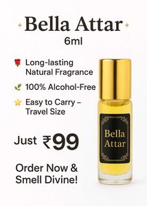 Bella Attar 6ml - Natural Fragrance
