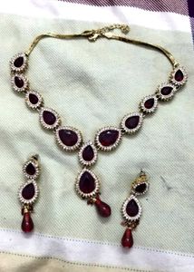 Red Choker Necklace