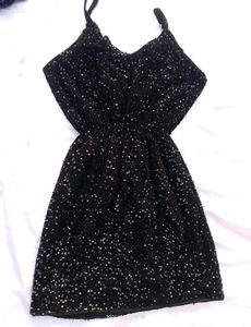Black Sequence Dress