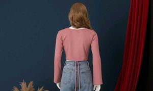 Cute Pink Crop Top