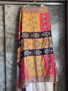 Elegant White Ethnic Dress