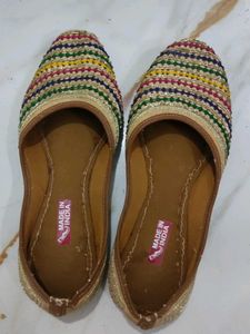 Colorful Embroidered Juttis