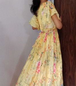 Ethnic Indo Western Beautiful Gown