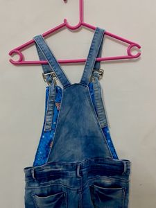 Women&#39;s Denim Slim Fit Dungaree