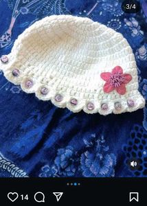 Handmade Crochet Baby Beanie