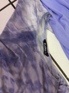 Stylish Purple Dress Set