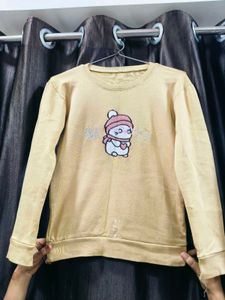 Cute Embroidered Graphic Tee