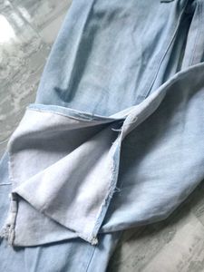 Light Wash Wide Leg Jeans