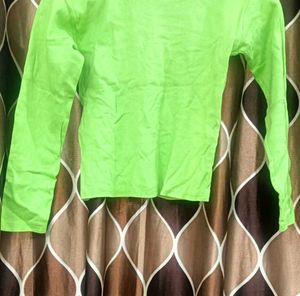 High Neck Crop Top