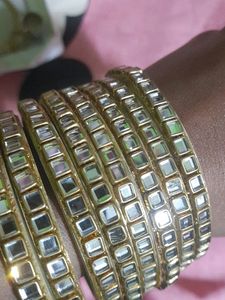 Bangles With Mirror