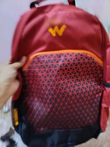 Wildcraft Orange &amp; Black Backpack
