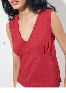 Cotton Red Top