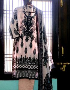 New Beige Kurta Set