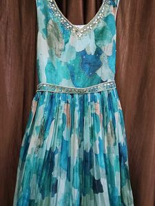 Sleeveless Gown Dress