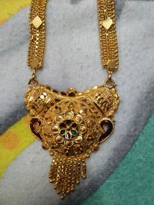 Gold plated mangalsutra