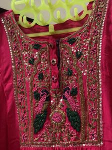 Gorgeous Hot Pink Anarkali Suit