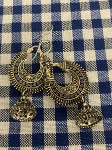 Boho Jhumka Earrings