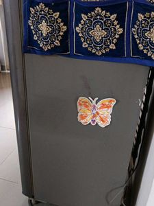 Sand Art Butterfly Readymade Used As Fridge Magnet