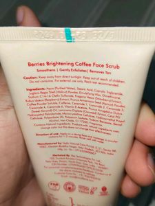 Caffeine Coffee Face Scrub