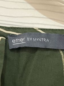 New Ether Sleeveless A-line Dress (S)
