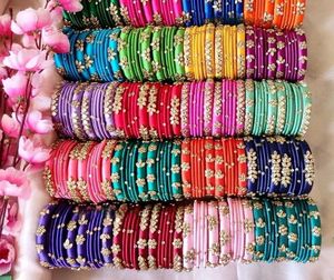 silk thread Bangle Sets