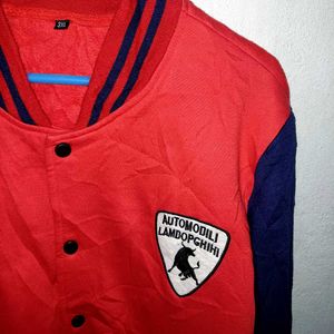 💥Red Varsity jack L 25