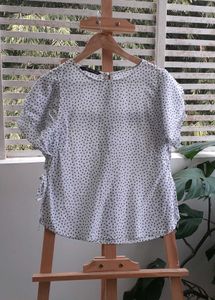ZARA star print top