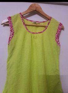 Lime Green Kurta