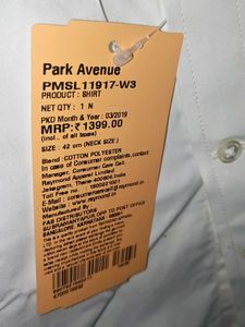 Park Avenue Shirt For Men