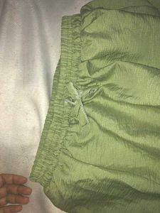 Olive Tiered Maxi Skirt